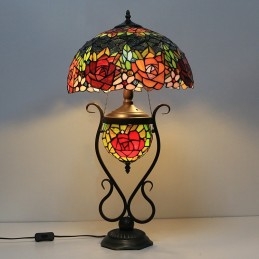 Lampa stołowa Tiffany...